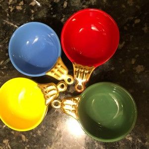 Department 56 Stoneware Christmas Ornament Shaped Bowls Set of 4